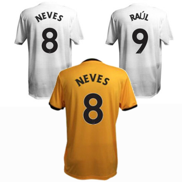 2018 2019 Wolverhampton Wanderers FC Soccer Jersey 18 19 LEO ADAMA COSTA RAUL NEVES football shirts