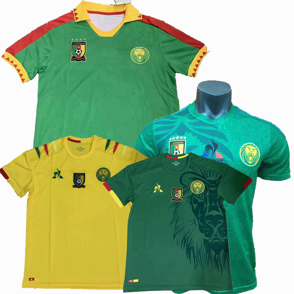 New Cameroon 2019 2020 Soccer Jersey 19 20 ABOUBAKAR national team Thai quality home away 3rd football shirt