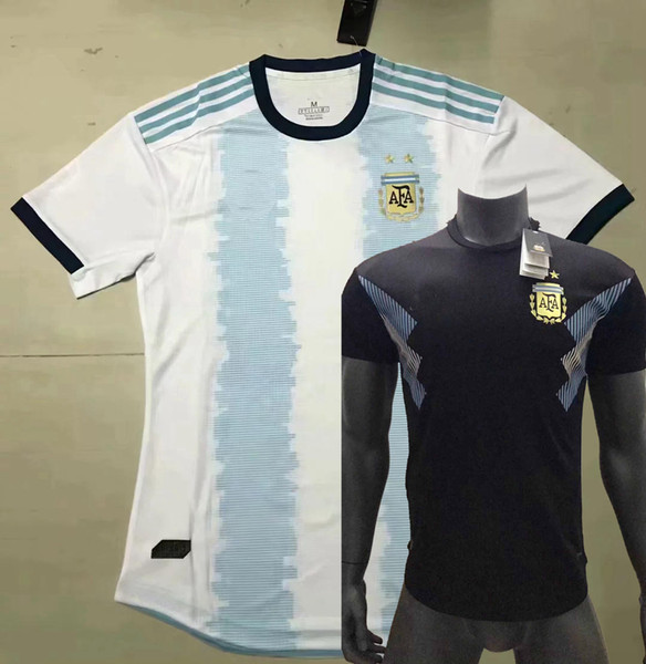 2019 2020 Argentina Player version soccer Jersey MESSI DYBALA DI MARIA AGUERO 19 20 Player shirt home away Football uniforms S-2XL