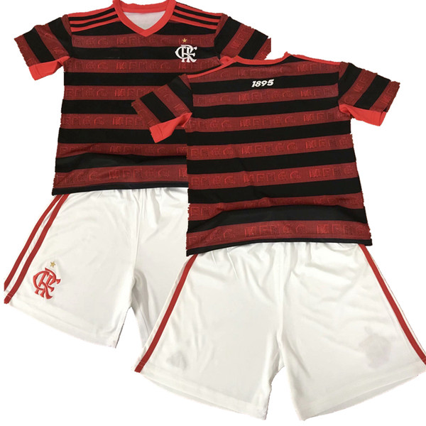 New CR Flamengo 2019 2020 kids soccer jersey 19 20 Flamengo GUERRERO DIEGO football shirt VINICIUS JR boys