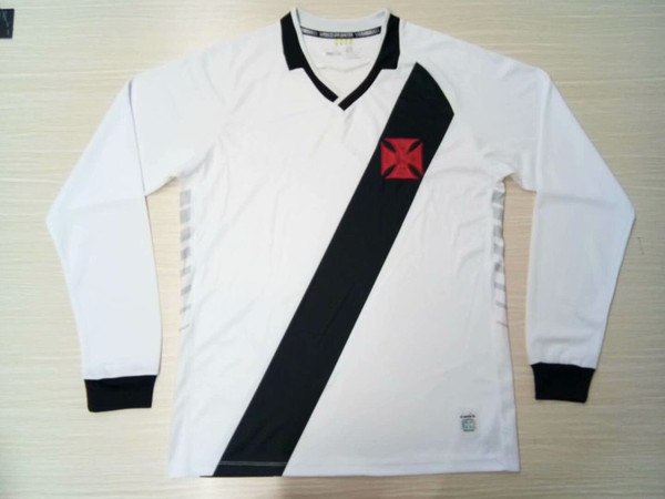New 2019 2020 Brazil club Vasco da Gama RJ Long sleeve Soccer Jersey 19 20 home away white football full shirts S-2XL