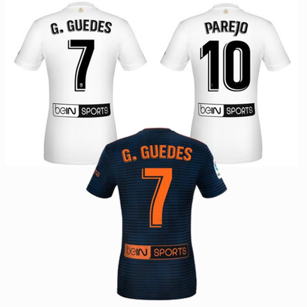 2018 2019 La Liga Soccer Jersey 18 19 home away PAREJO S.MINA KONDOGBIA RODRIGO M. G.GUEDES men kids boys best quality football shirts