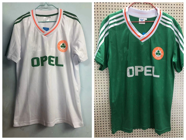 Retro Ireland Soccer Jerseys home away Ireland Retro home green football jersey shirts S-2XL