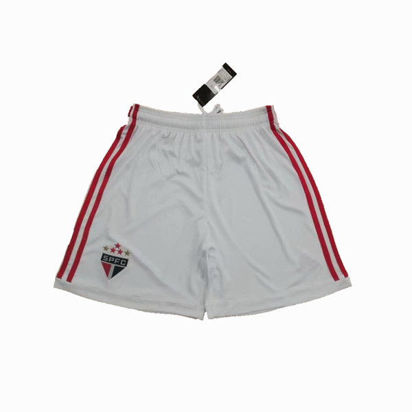 New 2019 2020 Sao Paulo Soccer shorts home away football shorts S-2XL