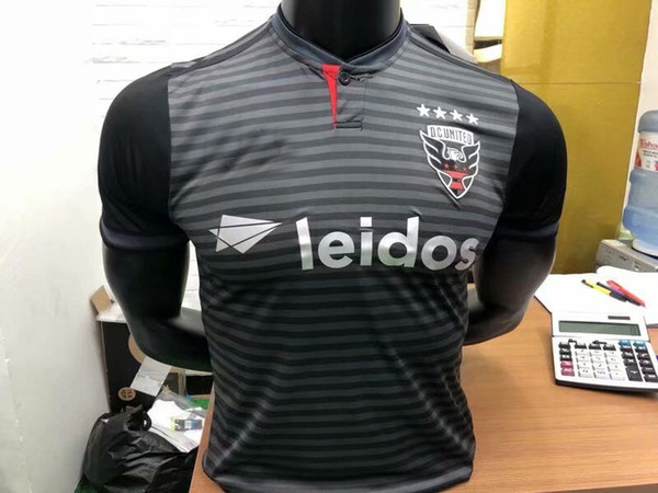 Player version 2018 2019 soccer jersey Black MLS DC united football shirt ROONEY ARRIOLA ACOSTA HARKES STIEBER BIRNBAUM Shirts S-2XL