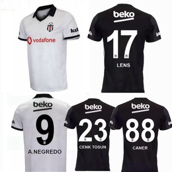 Thai quality 2018 2019 besiktas Soccer Jersey 18 19 Turkey PEPE Quaresma home away football Shirts S-2XL