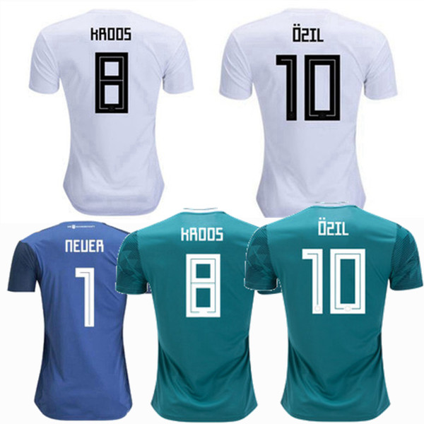 2018 2019 Germany home away Jersey MULLER DRAXLER OZIL KROOS Soccer Jerseys 2018 Home GOTZE HUMMELS WERNER goalkeeper Football Shirts