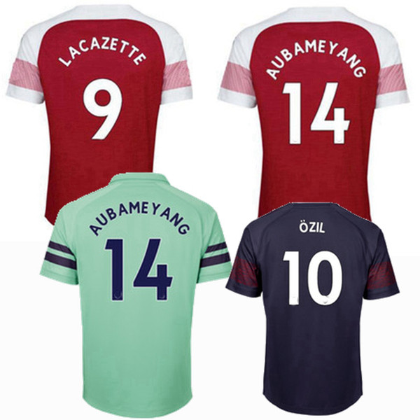 2018 2019 MKHITARYAN LACAZETTE BELLERIN RAMSEY home away 3rd AUBAMEYANG CAZORCA OZIL XHAKA TORREIRA jersey 18 19 Soccer shirt S-2XL