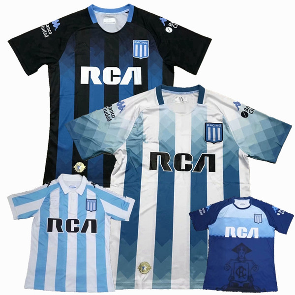 New 2018 2019 2020 Racing Club de Avellaneda Soccer Jersey 18 19 20 Argentina club CENTURION BOU home away 3rd football shirts S-2XL