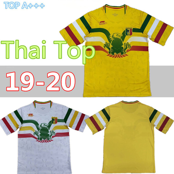 2019 2020 National Team Mali Soccer Jerseys Custom Any Name Any Number Home Yellow Concept 19 20 Football Jersey Shirt Uniform