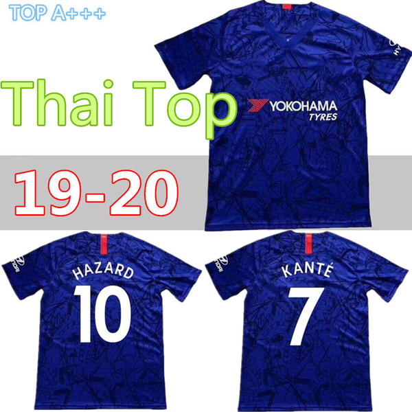 Thailand HAZARD JORGINHO PULISIC soccer jersey 2019 2020 HIGUAIN GIROUD KANTE Camiseta de football kits shirt 19 20 maillot camisetas