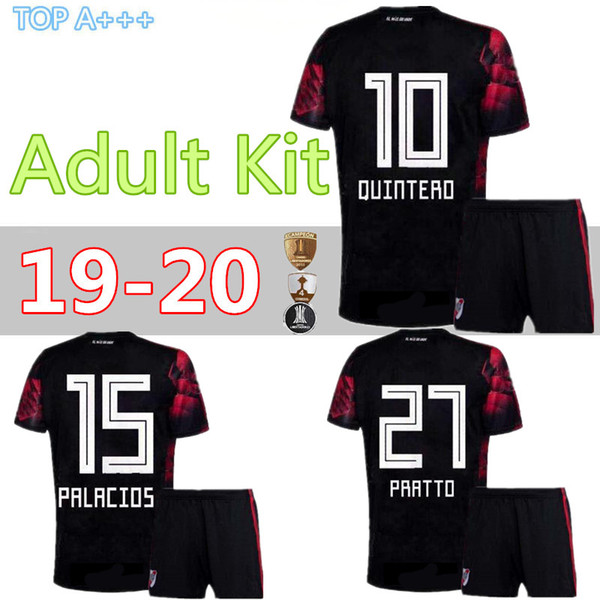 2019 River Plate Home Adult kit Soccer Jersey 19 MARTINEZ riverbed River Plate child PEREZ Soccer Shirt Customized Football Uniform shirts