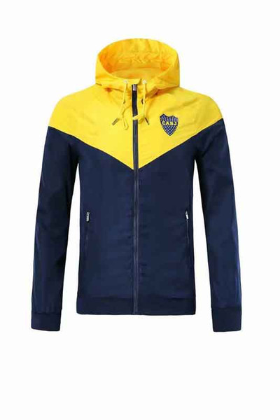 Thailand 2018 2019 Boca Juniors Windbreaker GAGO CARLITOS Boca Junior 18 19 camisetas de futbol