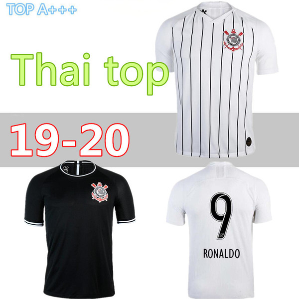 2019 2020 Ayrton Senna Corinthian RONALDO Paulista Brazil Soccer Jersey CLAYTON JADSON JO Kazim 19 20 Football Shirt Camisa de Futebol