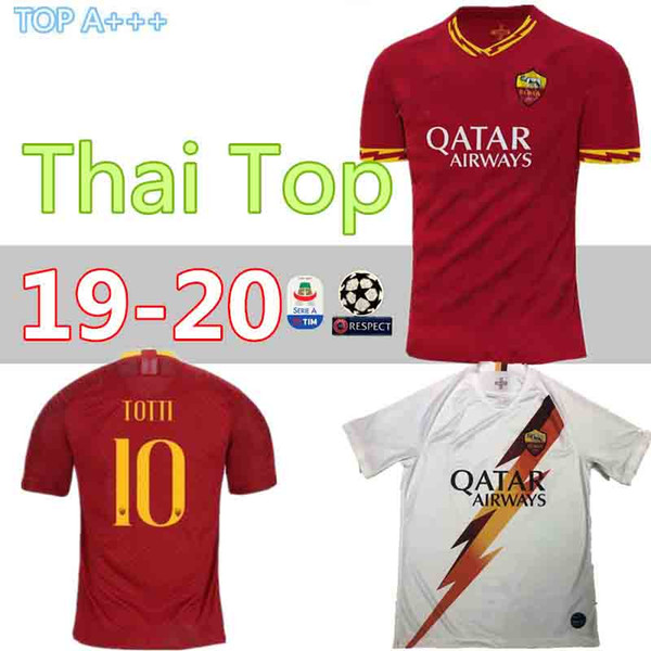 new Thailand DZEKO PEROTTI PASTORE ZANIOLO soccer jersey rome 2019 TOTTI jersey 19 20 football kit shirt DE ROSSI as maillot de foot roma