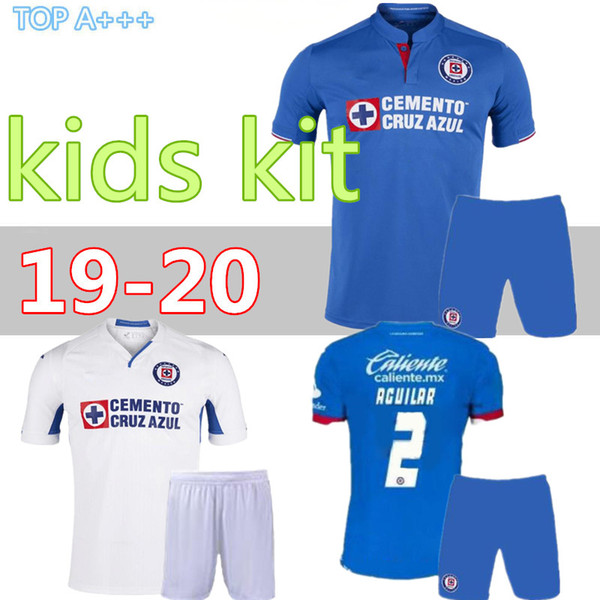 2019 2020 Mexico Club kids kit Cruz Azul Liga MX teenager Soccer Jerseys uniform19 20 Tigers UANL child football Shirts camisetas de futbol