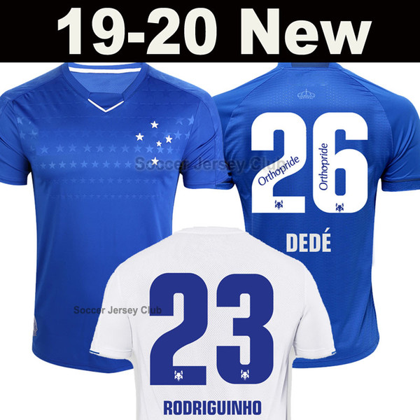 New Cruzeiro 2019 2020 Home kit football shirt RODRIGUINHO DEDÉ THIAGO NEVES SASSÁ FRED EGÍDIO LÉO away soccer jersey 19 20 thailand quality