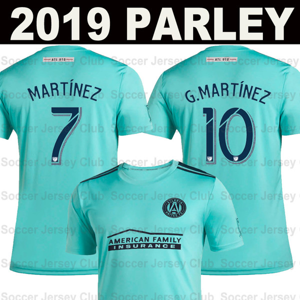 2019 2020 Parley MLS Atlanta United FC soccer jerseys 19 20 x Parley Ocean kits MARTINEZ VILLALBA BARCO LARENTOWICZ home away Football shirt