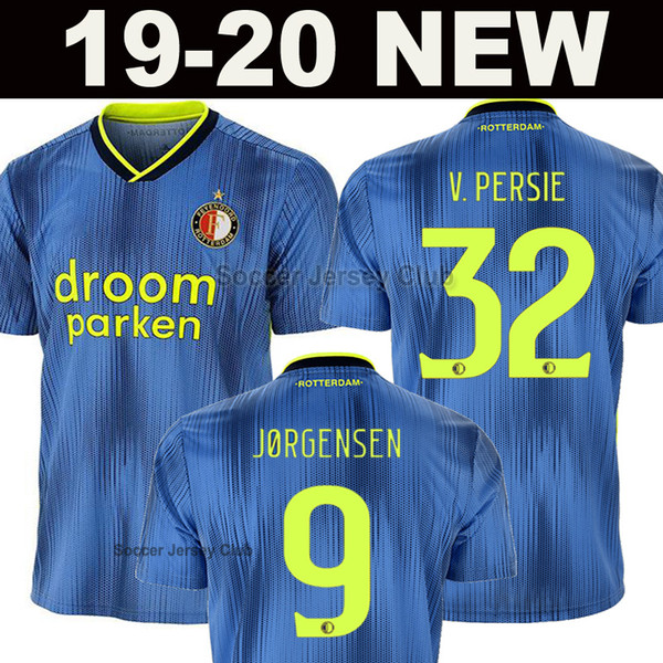 2019 2020 Feyenoord soccer jerseys 19 20 VAN PERSIE JORGENSEN VILHENA LARSSON football shirt BERGHUIS camisa camiseta CLASIE maillot de foot