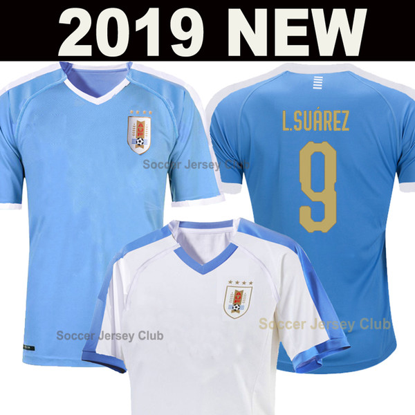 Uruguay 2019 soccer jersey SUAREZ 19 20 Camisetas de Copa América futbol CAVANI GODIN L.SUAREZ RODRIGUE football shirt thailand quality