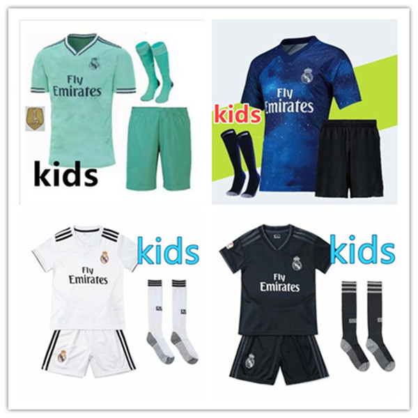 2018 2019 Real Madrid KIDS football sweatshirt MODRIC MARIANO VINICIUS JR football shirt 18 19ASENSIO BALE RAMOS ISCO jersey