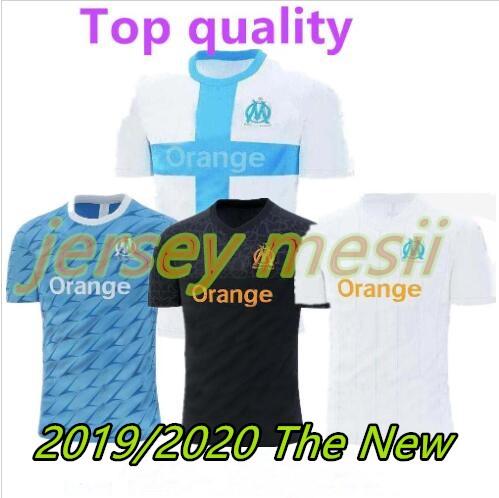 2019/2020 new top BALOTELLI football Jersey jersey PAYET L.GUSTAVO THAUVIN 19 20 OM Home White Third Football Shirts