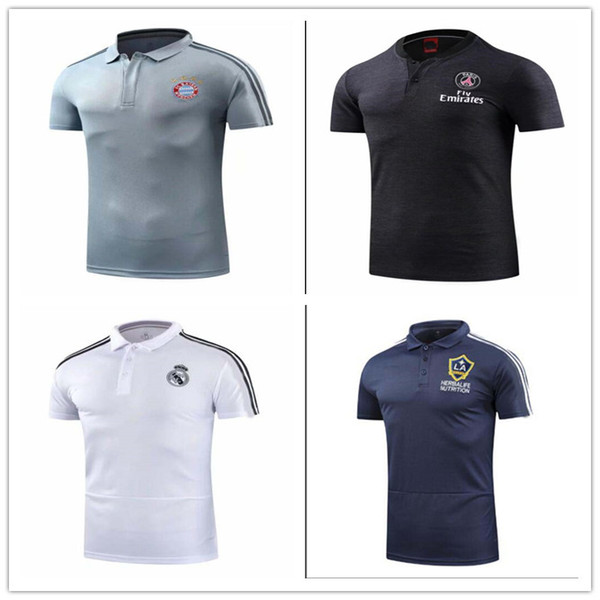 New PSG MBAPPE sports POLO shirt CAVANI VERRATTI top POLO shirt 18 19 parisKIMPEMBE Camiseta de futbol