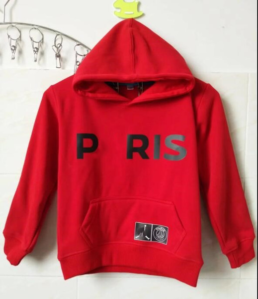 New Paris children's sweater hoodie 2018-2019 psg MBAPPE POGBA jacket 18/19 Paris KIDS football sweater hoodie
