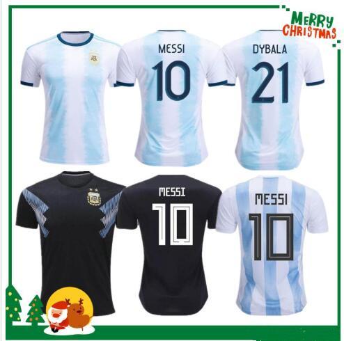 2019 Argentina football team jersey Argentina football team jersey 2018#10 MESSI#9 AGUERO#21DYBALA#11 DI MARIA football jersey