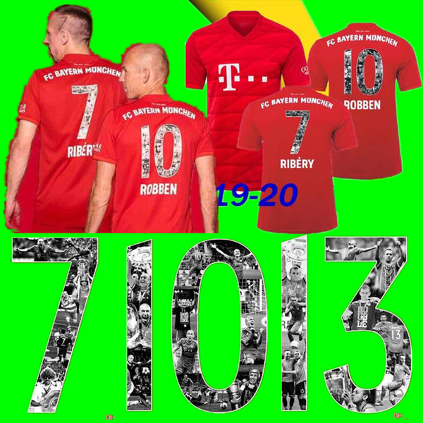 2019/2020 Bayern Munich football shirt LEWANDOWSKI WAGNER JAMES jersey 19/20 MULLER ROBBEN KIMMICH HUMMELS football shirt