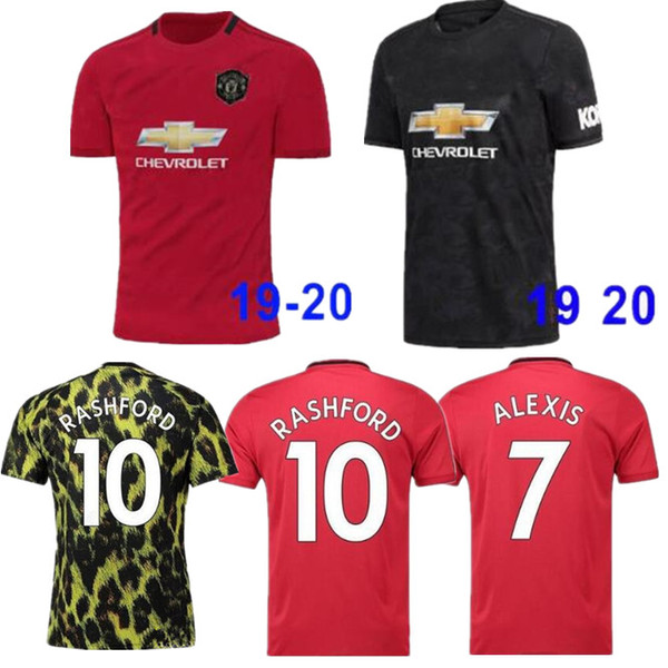 18 19 FC United Soccer Jersey 2018 2019 Jersey UTD POGBA LUKAKU RASHFORD ALEXIS MAN MATA Football Shirt KIDS Set Boy Uniform