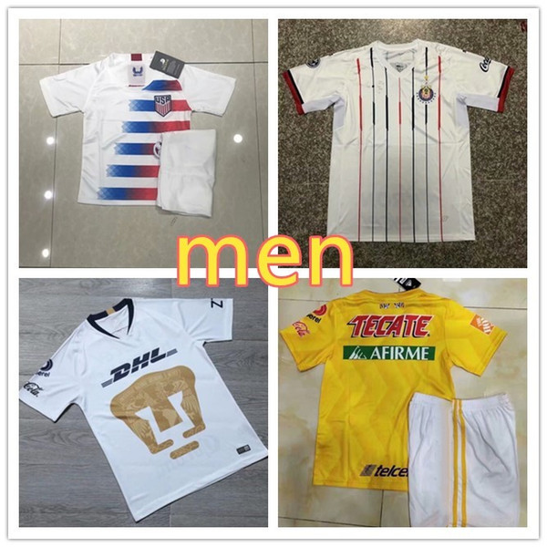 In 2018, Chivas deGuadalajara FußballJerseys2019 camisetas de futbol Chivas Haus weg 18/19 Gedenken an E.LOPEZA.PULIDOFußball-Hemden