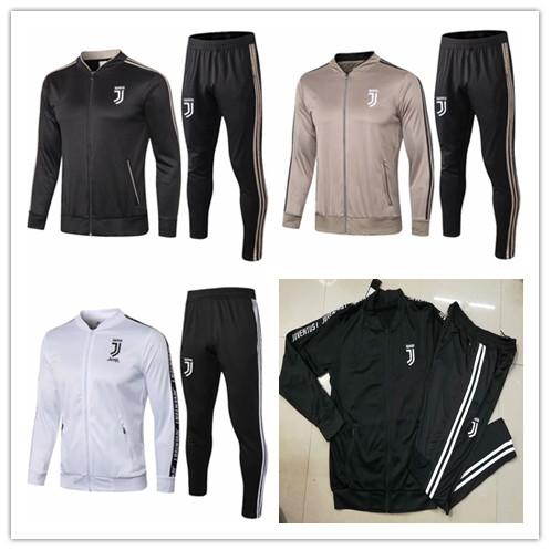 Hot 2018 2019 RONALDO soccer jersey tracksuits 18 19 sweater DYBALA MANDZUKIC BERNARDESCHI KEAN PJANIC football jacket chandal