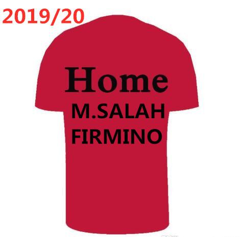 2019/20 M.SALAH FIRMINO Home AWAY Soccer Jerseys LALLANA KEITA MANE VIRGIL ORIGI WIJNALDUM Football Shirts Uniform Sales Size S-2XL