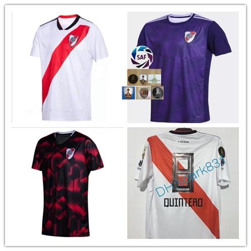 New River Plate soccer jersey 2018 2019 thai quality home MARTINEZ Fernández Martínez PRATTO QUINTERO MARTINEZ customize football shirts