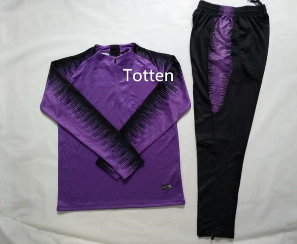 New 17 18 19 Totten Kane soccer track suit soccer jerseys 2018-2019 LAMELA ERIKSEN DELE SON football training suit pants sweat size S-3XL