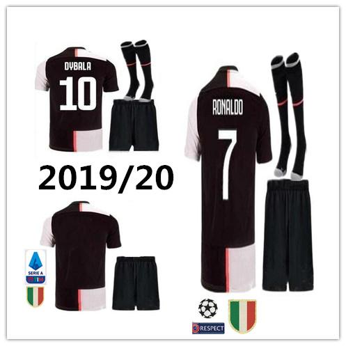 New Ronaldo soccer jersey 2019 2020 Adult suit DYBALA CHIELLINI PJANIC shirt 19 20 maillot de foot MARCHISIO MANDZUKIC KEAN football jerseys