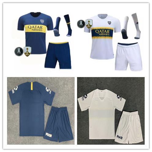 18/19 Boca Juniors Soccer Jerseys 2019 Adult kit PAVON CARDONA TEVEZ BENEDETTO Boca Football shirt GAGO camisetas de futbol kit