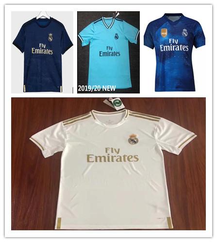 2019/20 Real Madrid soccer jerseys 19 20 MODRIC SERGiO RAMOS BALE ISCO ASENSIO MARCELO KROOS VINICIUS JR LUCAS V.new football shirts