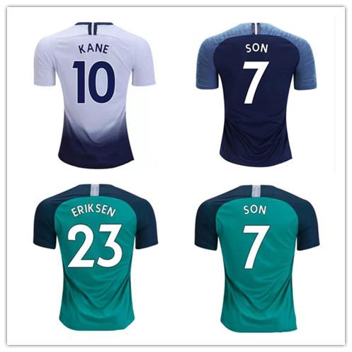 18 19 KANE DELE SON soccer jersey 2018 2019 football shirt top kits LLORENTE ERIKSEN Camiseta de futbol Camisa de futebol LUCAS maillot foot