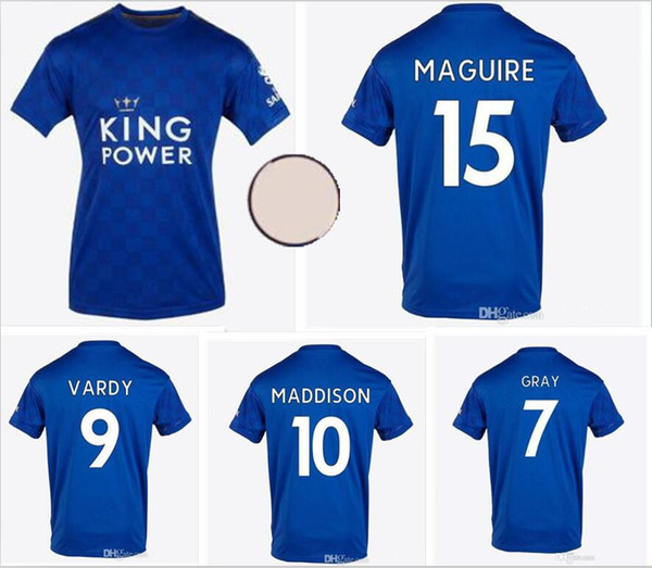 S-XXL 2019 2020 Leicester soccer jersey football shirt CITY 19 20 VARDY MAGUIRE camiseta de fútbol NDIDI camisa de futebol MADDISON maillot