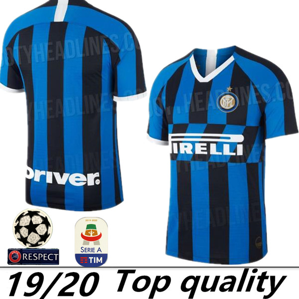 19 20 Inter soccer jersey milan LAUTARO ICARDI PERISIC NAINGGOLAN football shirt 2019 2020 home away shirt POLITANO maillot Thailand quality