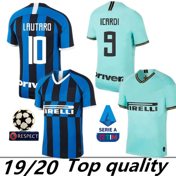 19 20 Inter soccer jersey LAUTARO ICARDI PERISIC NAINGGOLAN milan football shirt inter 20 anniversary 2019 2020 POLITANO maillot de foot