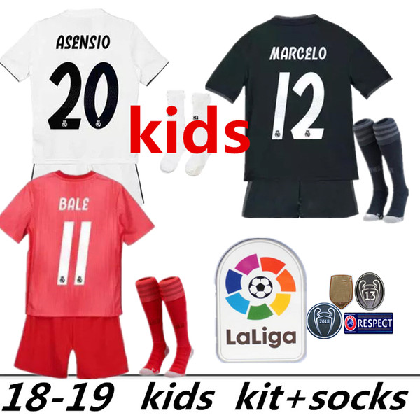 Thailand Champion league Jerseys MARIANO Real madrid 2019 ISCO soccer jerseys MODRIC football Kit shirt 18 19 MEN WOMEN KIDS camisetas