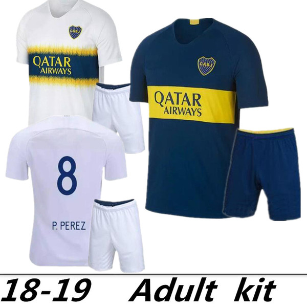 men kits 2018 2019 Boca Juniors kits Jersey 18 19 Boca Juniors soccer jerseys kit OSVALDO CARLITOS PEREZ P GAGO football shirts