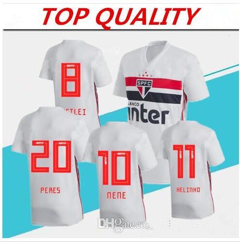 2019 Brazil Sao Paulo soccer jerseys thai quality home shirts 19 20 Brasil Sao Paulo shirts NENE JUCILEI CUEVAS DIEGO SOUZA football shirts