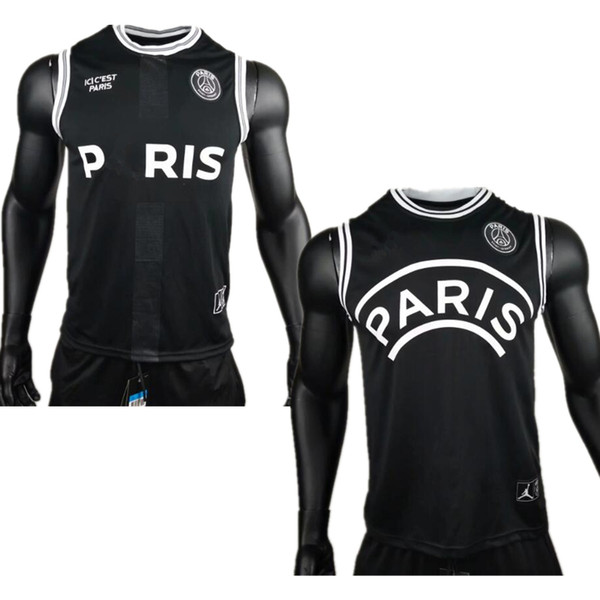 18 19 PSg Champions League Paris vest Adult maillot de foot psg jerseys shirt 18 19 Paris Maillots de football vest for man