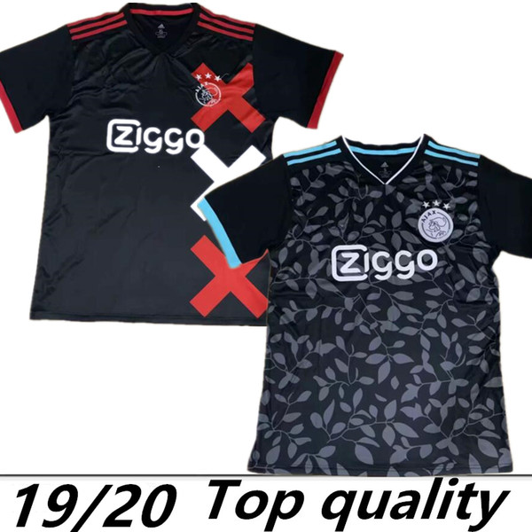 2019 Ajax away Soccer Jersey #10 TADIC Soccer Shirt 19/20 #4 DE LIGT #7 NERES #22 ZIYECH Ajax Third Adult football uniform On Sales