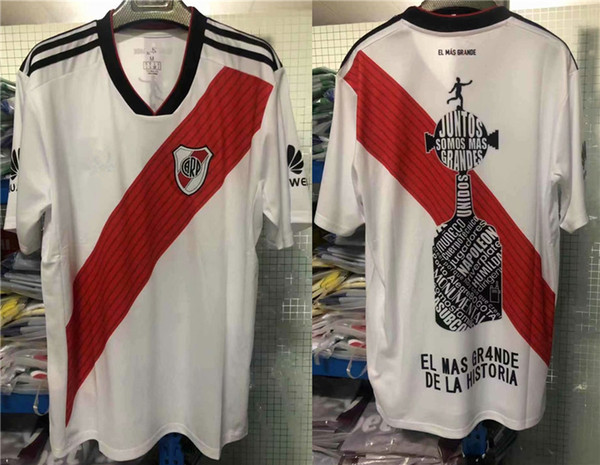 CAMPEON LIBERTADORES 2018 River Plate soccer jersey home away 18 19 PRATTO OUINTERO MARTINEZ Final Libertadores football shirts