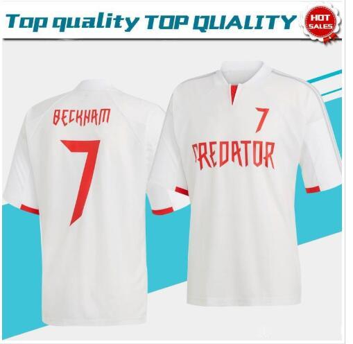 2019 Predator David Beckham white Soccer Jersey 19/20 Beckham Adult Football Shirt New Football Uniform